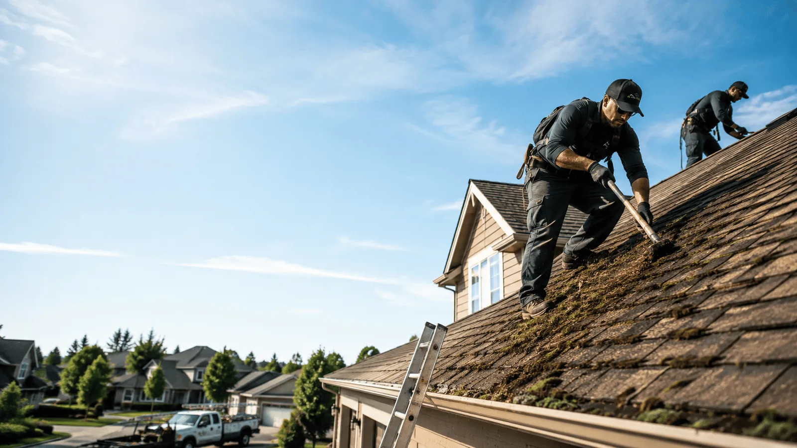 Roof Moss Removal in Mcintire, IA near me